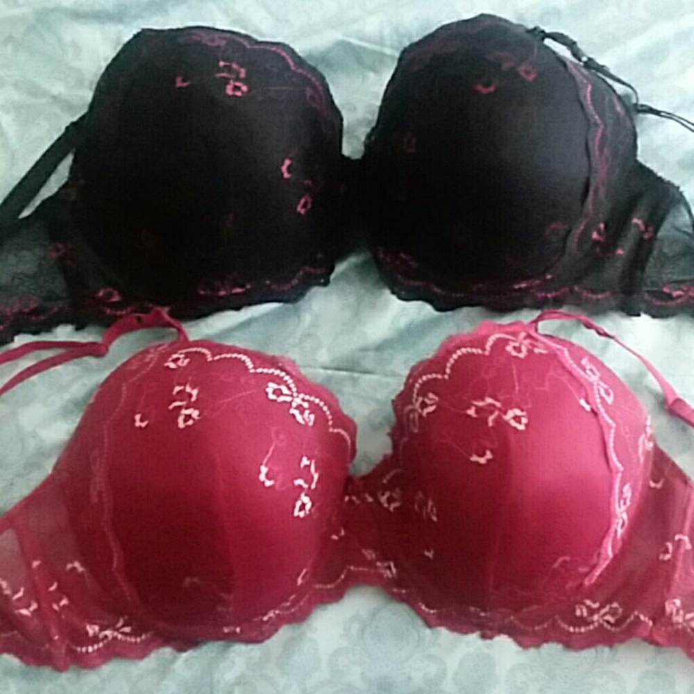 Two bras